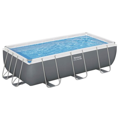 Basen ogrodowy stelażowy 404 x 201 x 100 cm 11w1 Bestway 56442