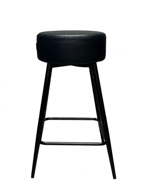 Krzesło barowe ASTI AVA BLACK PU hoker BAR