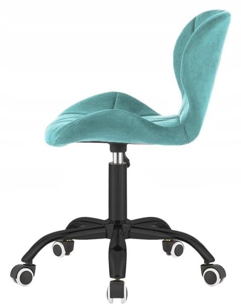 Krzesło obrotowe VASTO OFFICE VELVET LIGHT BLUE SMOKE
