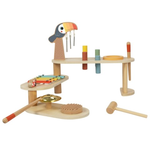 TOOKY TOY Edukacyjny Stolik Muzyczny -Tukan