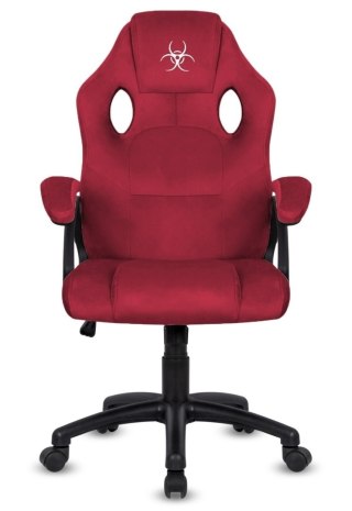 Fotel obrotowy do biurka CARRERA M ALCANTARA BURGUNDY II GATUNEK