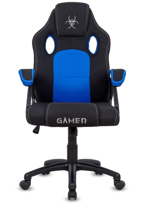 Fotel obrotowy do biurka CARRERA M BLUE FABRIC II GATUNEK