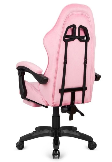 Fotel obrotowy gamingowy XL POKER PRO PINK SWEET ALCANTARA II GATUNEK