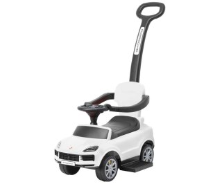 Jeździk z rączka Porsche Cayenne White biały