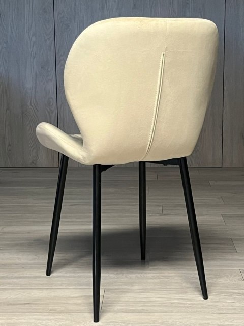 Krzesło tapicerowane MONTI VELVET BEIGE
