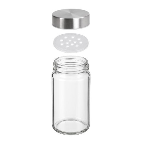 Stojak na przyprawy ROTOR obrotowy naturalny silver