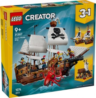 Klocki Creator 31387 Legendarny statek piracki