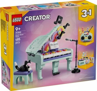 Klocki Creator 31392 Dekoracyjny fortepian z kotem