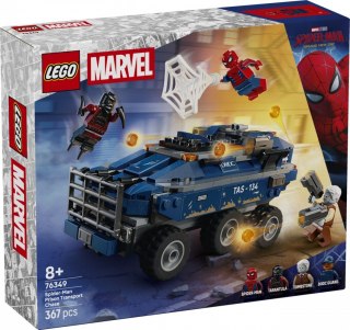 Klocki Marvel Super Heroes 76349 Pościg Spider-Mana za więźniarką