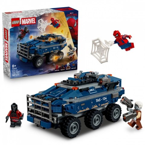 Klocki Marvel Super Heroes 76349 Pościg Spider-Mana za więźniarką