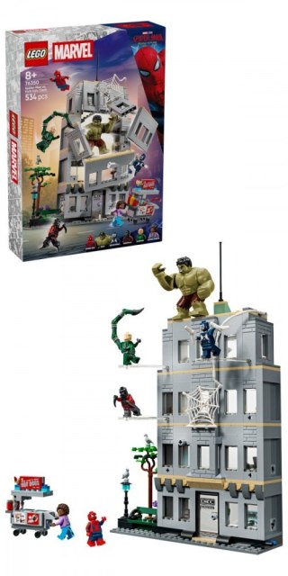 Klocki Marvel Super Heroes 76350 Epickie starcie: Spider-Man kontra Hulk