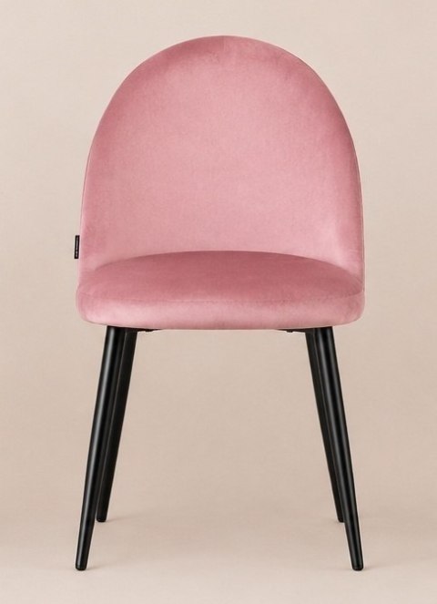 Krzesło tapicerowane GLORIA PINK VELVET II GATUNEK