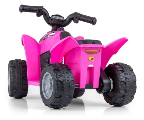 Pojazd quad na akumulator Honda ATV różowy
