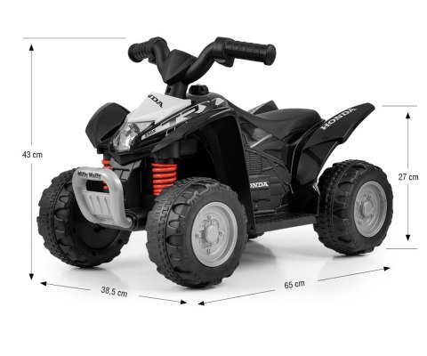 Quad na akumulator Honda ATV czarny
