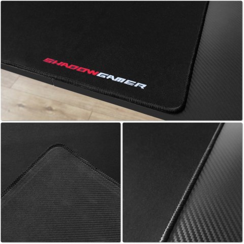 Biurko gamingowe SHADOW GAMER 1.0 140 cm podkładka