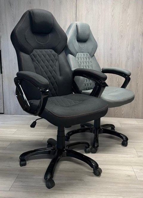 Fotel obrotowy do biurka SPIDER BLACK FABRIC SPC
