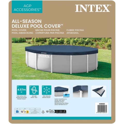 Pokrywa basenowa całoroczna 457 cm INTEX 28083 okrągła