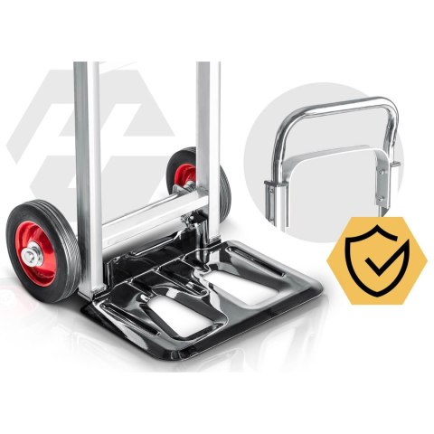 Wózek transportowy składany taczkowy młynarka magazynowy 90kg Humberg HM-518
