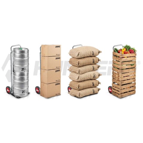Wózek transportowy składany taczkowy młynarka magazynowy 90kg Humberg HM-518