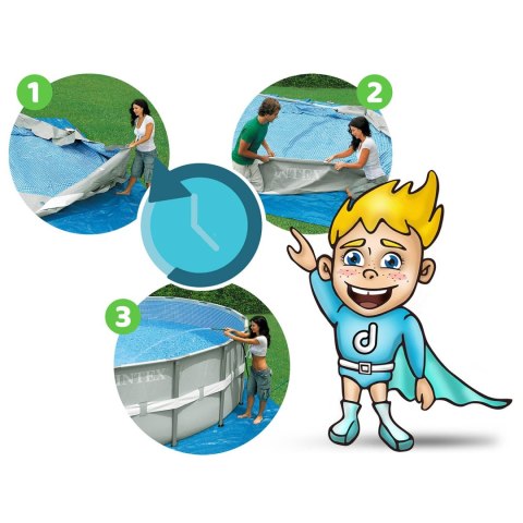 Basen ogrodowy stelażowy 366 x 99 cm 10w1 INTEX 26716ND