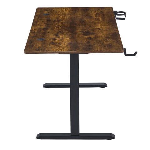 Biurko gamingowe SHADOW GAMER RUSTIC elektryczne 140 cm