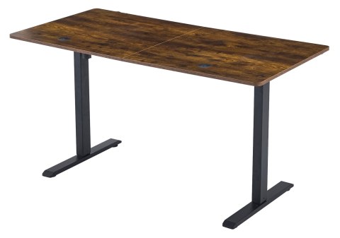 Biurko gamingowe SHADOW GAMER RUSTIC elektryczne 140 cm