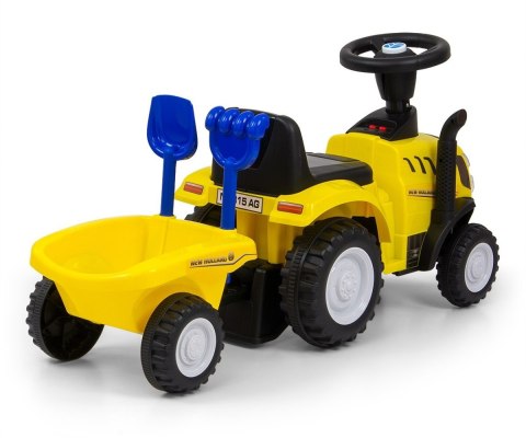 Jeździk Pojazd New Holland T7 Traktor żółty