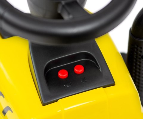 Jeździk Pojazd New Holland T7 Traktor żółty