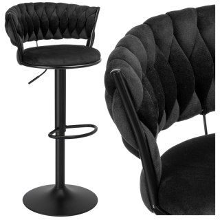 Hoker barowy Tresso Black czarny Velvet