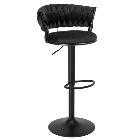 Hoker barowy Tresso Black czarny Velvet