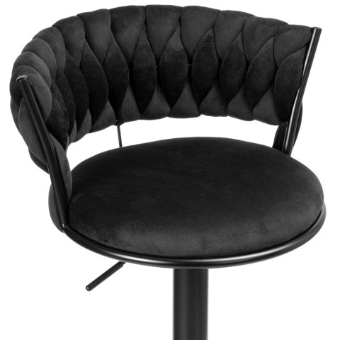 Hoker barowy Tresso Black czarny Velvet