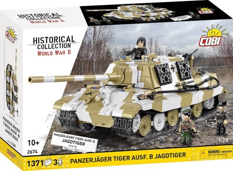 Klocki Panzerjager Tiger ausf.B 1371 elementy