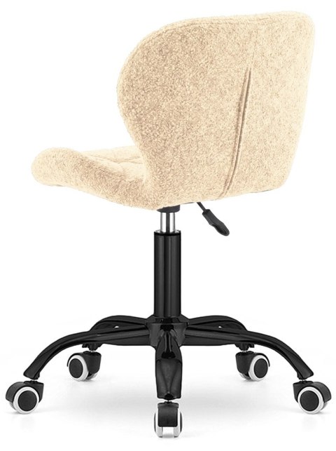 Krzesło obrotowe VASTO OFFICE BOUCLE BEIGE SMOKE