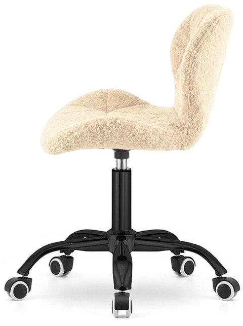 Krzesło obrotowe VASTO OFFICE BOUCLE BEIGE SMOKE