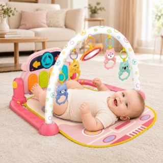 WOOPIE BABY Mata Edukacyjna Interaktywna Pianinko dla Niemowląt 3w1