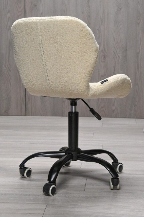 Krzesło obrotowe VASTO OFFICE BOUCLE BEIGE SMOKE