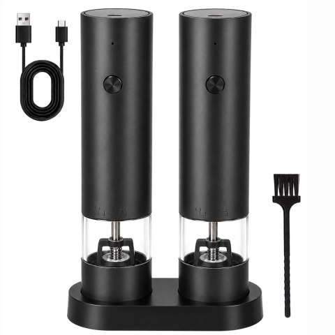 Młynek do przypraw AROMA elektryczny 2 szt