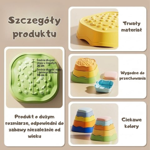 WOOPIE Kamienie Sensoryczne do Balansowania 5 el.