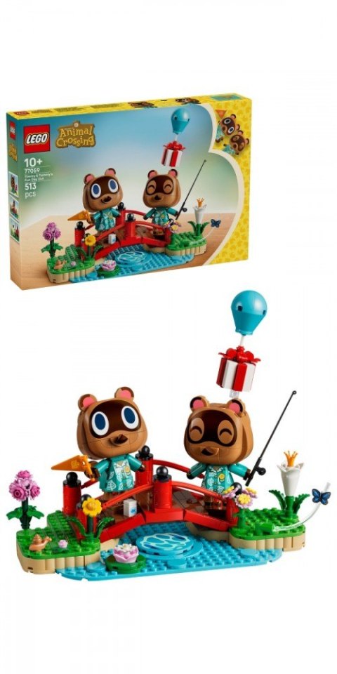 Klocki Animal Crossing 77059 Timmy i Tommy na spacerze