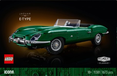Klocki Icons 11381 Jaguar E-Type