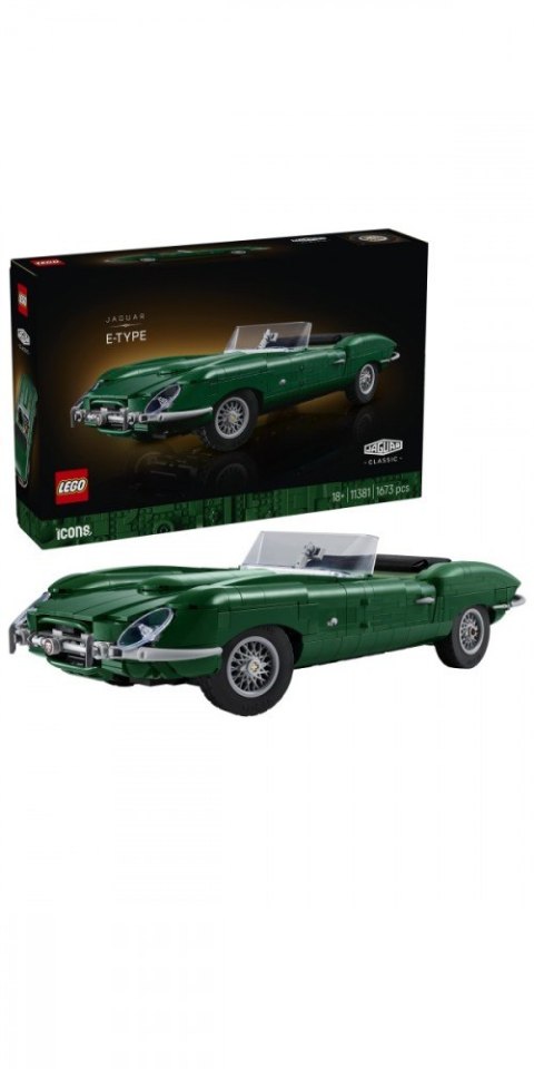 Klocki Icons 11381 Jaguar E-Type
