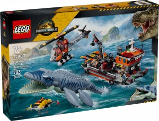 Klocki Jurassic World 77983 Atak mozazaura na łódź