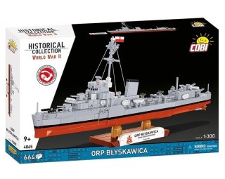 Klocki ORP Błyskawica 664 elementy