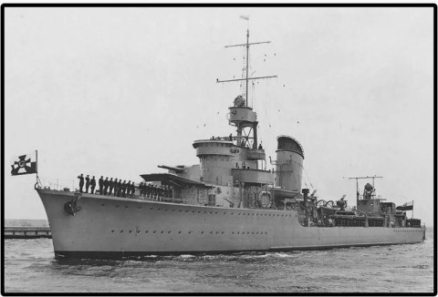 Klocki ORP Błyskawica 664 elementy