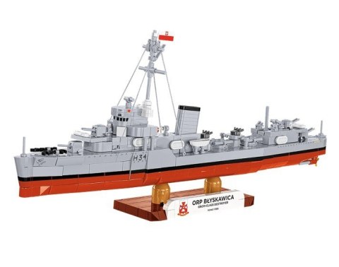 Klocki ORP Błyskawica 664 elementy