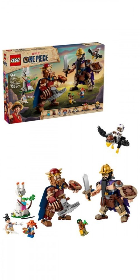 Klocki One Piece 75644 Dorry kontra Brogy - Giganci z Little Garden