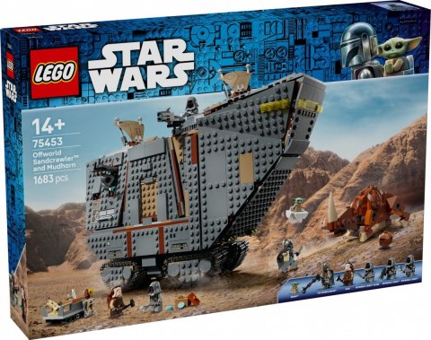 Klocki Star Wars 75453 Piaskoczołg wędrownych Jawów i bagnorożec