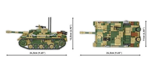 Klocki Stug III Ausf. G 955 elementów