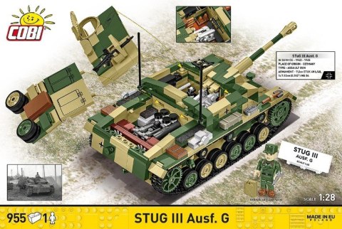 Klocki Stug III Ausf. G 955 elementów