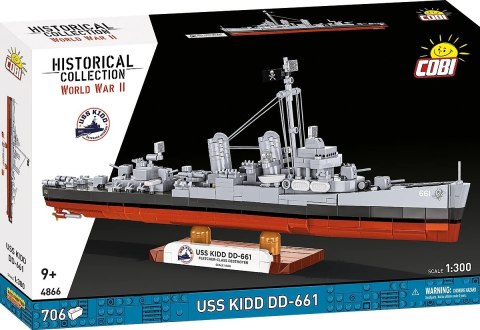 Klocki USS Kidd DD-661